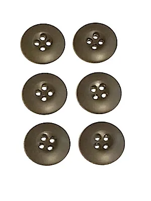 Lot Of 6 USGI Vietnam Era Uniform OG107 Pants And Shirt Buttons • $9.99