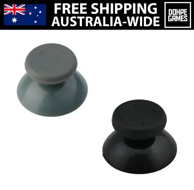 Xbox 360 Thumb Sticks - Black/Grey Analog Thumbsticks (for Controller/Pad/Grips) • $4.99