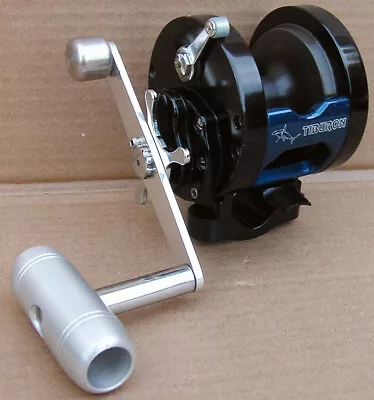 ACCURATE ACCUPLATES & TIBURON P21 FRAME PENN JIGMASTER 506HS Conv. FISHING REEL • $249.99