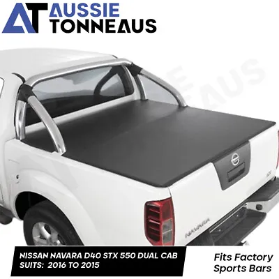 $381.65 • Buy Aussie Tonneaus Clip On Tonneau Cover Fits Nissan D40 Navara STX 550 Dual Cab 