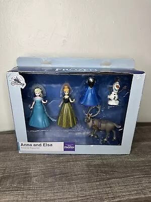 Disney Parks Exclusive Frozen Anna And Elsa Dress Up Figure Set • $21.60