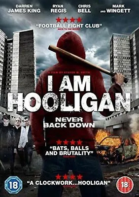 I AM HOOLIGAN (never Back Down) -  ( DVD ) - NEW SEALED -  FREE POST • £2.49