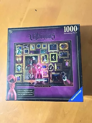 Disney Villainous Captain Hook 1000 Piece Puzzle Ravensburger BRAND NEW NIB • $24.99