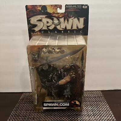 McFarlane Spawn Classic Series 17  MEDIEVAL SPAWN II Action Figure 2000 Sealed • $69.99