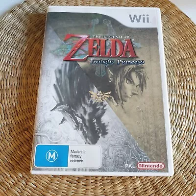 The Legend Of Zelda Twilight Princess Nintendo Wii Video Game  • $25