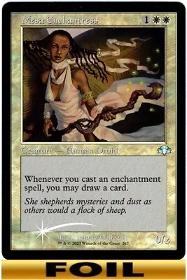 Mesa Enchantress | RETRO FOIL | NM Dominaria Remastered UC ( Up To 24% OFF ) MTG • $1.85