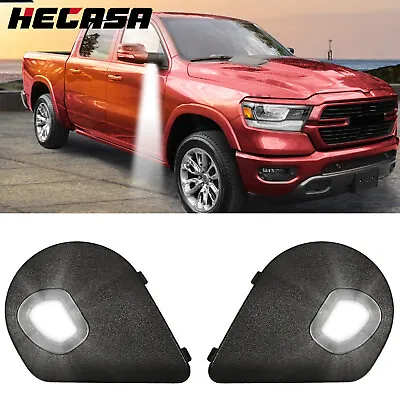 LED Side Towing Mirror Puddle Light For Dodge Ram 10-19 1500 2500 3500 4500 5500 • $11.08