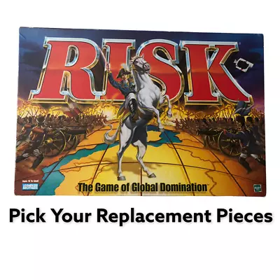 RISK Board Game 1999 - You Pick Your Replacement Pieces - Combined Shipping • $4.25