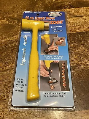 Bead Buddy 12oz Dead Blow Hammer With Ergonomic Handle! Free Shipping! • $15.50