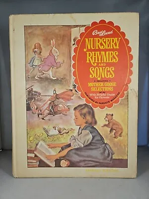 Best Loved Nursery Rhymes And Songs Mother Goose (1973) Parents' Magazine HC • $7.68