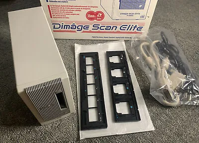 Minolta Dimage Scan Elite F-2900 SCSI Slide Film Scanner W/ Holders Bnew • $195