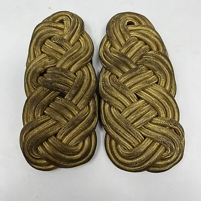 Vietnam War Era US Army N.S. Meyer Marked Officer Pair Of Shoulder Boards USA • $25.49