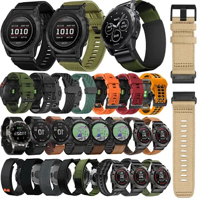 Quick Fit Watch Band Strap For Garmin Fenix 6 6X 5 5X 7 7X Pro 965 955 Epix Pro • $10.99