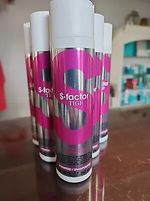 *RARE* (6) TIGI S-Factor Serious Shampoo 8.45 Oz Ea DISCONTINUED Authentic! • $80.99