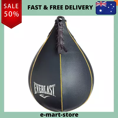 Everlast Everhide Home/Gym Training Boxing Punch 23x15cm Speed Ball Bag Grey • $42.99