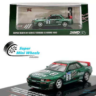 INNO64 1:64 Nissan Skyline GT-R R32 #3  Castrol  Super Taikyu N1 Series Tsukuba • $19.99