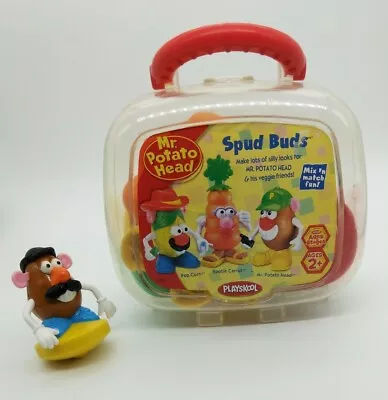 Playskool Mr Potato Head Spud Buds Veggie Friends In Original Case W/BONUS Gift • $14.99