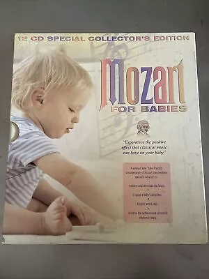 Mozart For Babies 12 CD Special Collectors Edition. Baby Friendly Arrangements. • £13