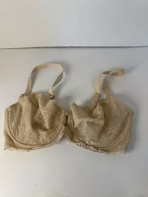 Wacoal 34DD 851155 Beige Unlined Bra Seduction Demi-wire • $24.99