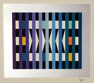 $1750 • Buy Yaacov Agam POINTED RHYTHM II Signed Art Limited Edition
