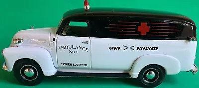 1ST Gear 1/34 Chevrolet Panel Van '49  Mercy Ambulance Diecast Model Truck • $25