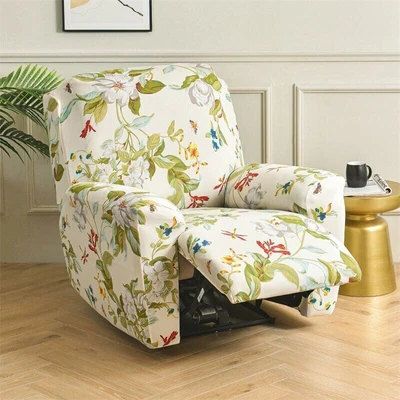 $43.43 • Buy Geometric Recliner Sofa Cover Leopard Print Stretch Armchair Slipcover Protector