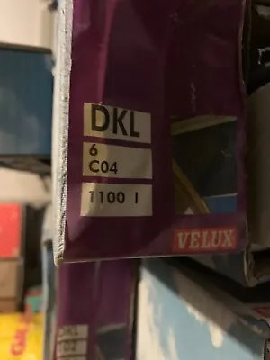 Velux Manual Darkening Curtain DKL C04 6 Color 1100 • £61.51