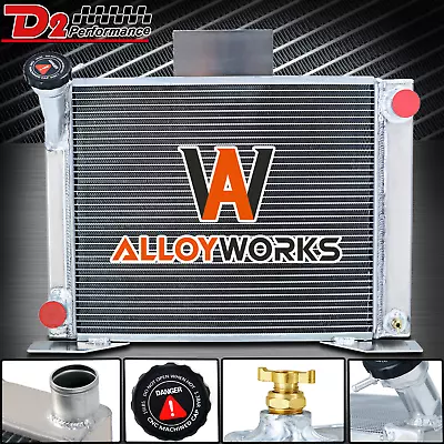 $169 • Buy 3 Row Aluminum Radiator For 1982-1994 1992 1993 Ford Ranger Pickup Truck GM V8