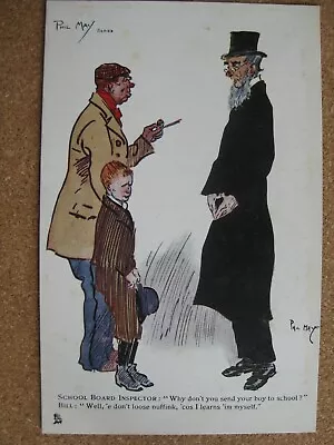£4.75 • Buy School Board Inspector - Phil May Series (Tuck Oilette ) 