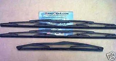 Land Rover Discovery 2 TD5 V8 Windscreen Wiper Blade Set Front & Rear K79 • $61.51