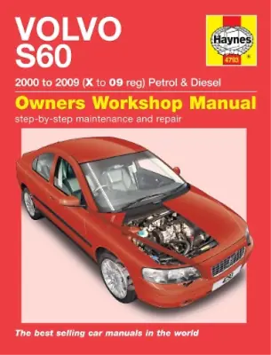 Volvo S60 Petrol & Diesel (00 - 09) Haynes Repair Manual (Paperback) (UK IMPORT) • $42.31
