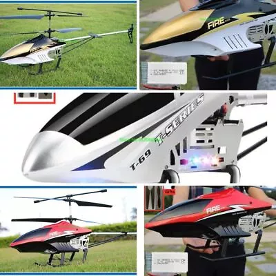 Remote Control 80cm Large Helicopter Anti Fall Aircraft Durable RC 4CH New Toy • $55.99