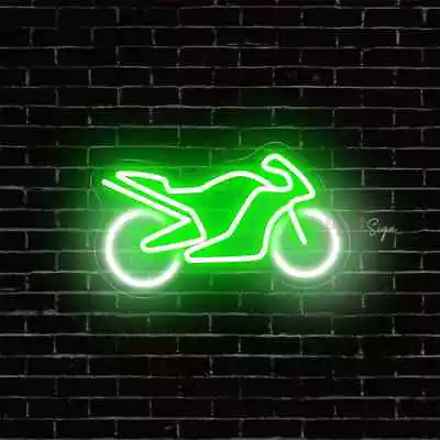 Acrylic LED Moto Bike Motorcycle Neon Light Sign Decoration • $72.95