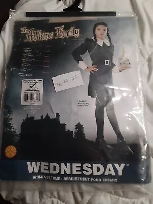 Rubie's The Adams Family Wednesday Adams Halloween Costume Size Medium Cosplay • $7.95