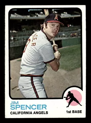 1973 Topps #319 Jim Spencer California Angels Vintage Baseball Card • $1.99