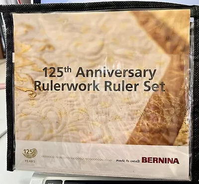 NEW Bernina 125th Anniversary Rulerwork Rulers-Amanda Murphy • $74.99