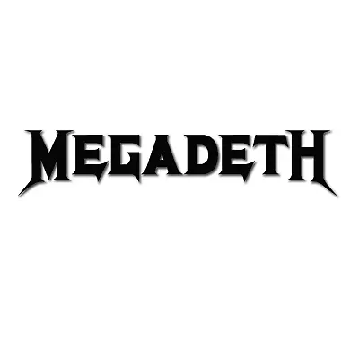 Megadeth Band Music Album Decal Vinyl Sticker 3   H X 6 W • $3.19