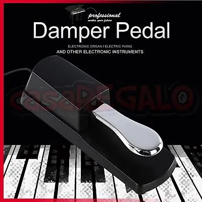 $16.95 • Buy Piano Damper Sustain Pedal Foot Switch For Yamaha Casio Roland Korg Keyboard AU