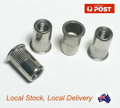 M4 M5 M6 M8 M10 Countersunk Thin Stainless Nutsert Rivnut Nutserts Insert Nut   • $6.90