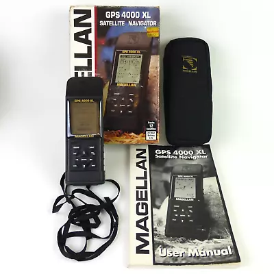 Vintage Magellan GPS 4000 XL Personal Navigator GPS Handheld - SAME DAY SHIP* • $19.99