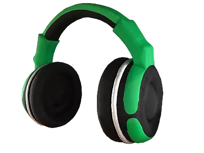 GREEN Giant Inflatable Headphone For DJ BOOTH Party Rental Photo Op • $1100