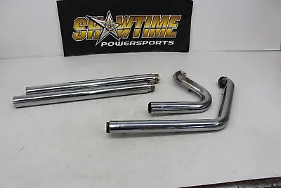 00-06 Harley-davidson Softail Springer Fxsts Full Vance&hines Exhaust System • $275