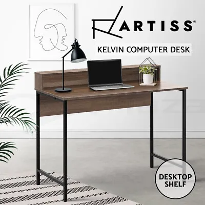 $83.65 • Buy Artiss Computer Desk Office Study Desks Laptop Table With Shelf Hutch Storage