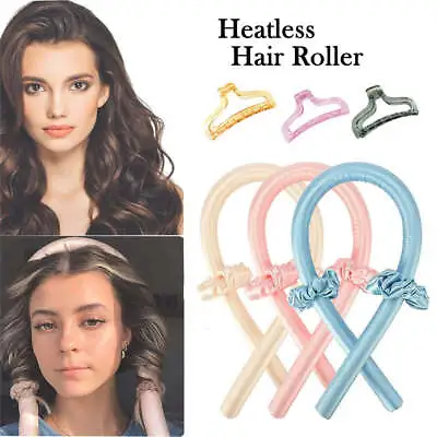 £5 • Buy Heatless Curling Rod Headband DIY Hair Styling Tool
