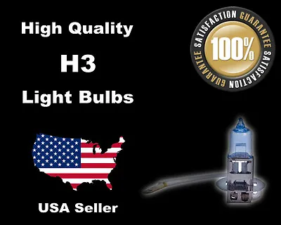 USA Seller Xenon Gas Headlight Light Bulb -55w Super White H3 Fog Light-B • $7.99