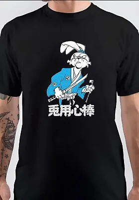 NWT Usagi Yojimboo Rabbit Bunny Blue Costume Unisex T-Shirt • $35.99