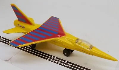 Matchbox Sky Busters Dassault Mirage F1 Fighter Jet Yellow Vintage Skybusters • $8