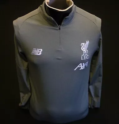 £14.95 • Buy Liverpool Football 2017/19 Training Track New Balance Warm Up Top Size Boys XLB