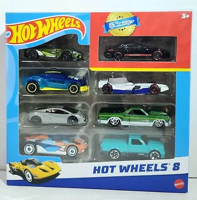 Hot Wheels 8 Pack Nissan 300ZX Supra GR Lambo Gallardo LP560-4 Syclone El Camino • $8.99