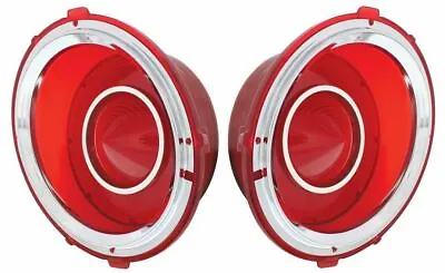 United Pacific Tail Light Lens Set 1970-1973 Chevy Camaro RS Rally Sport Models • $63.98